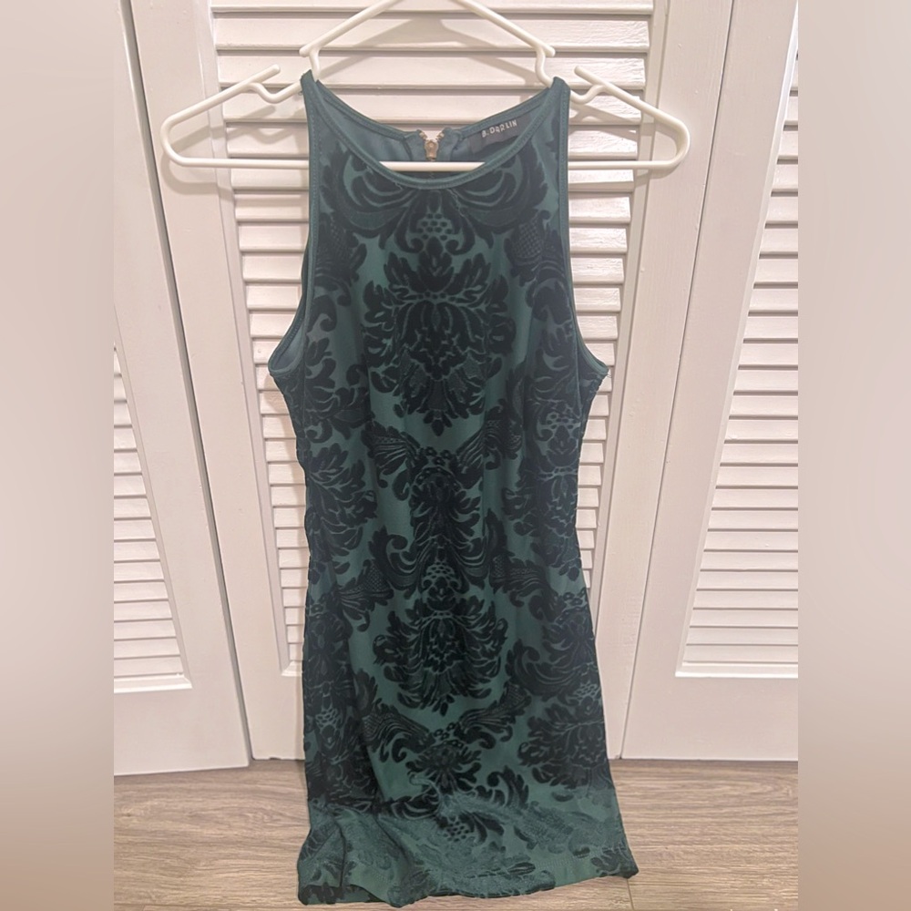 Green homecoming dress